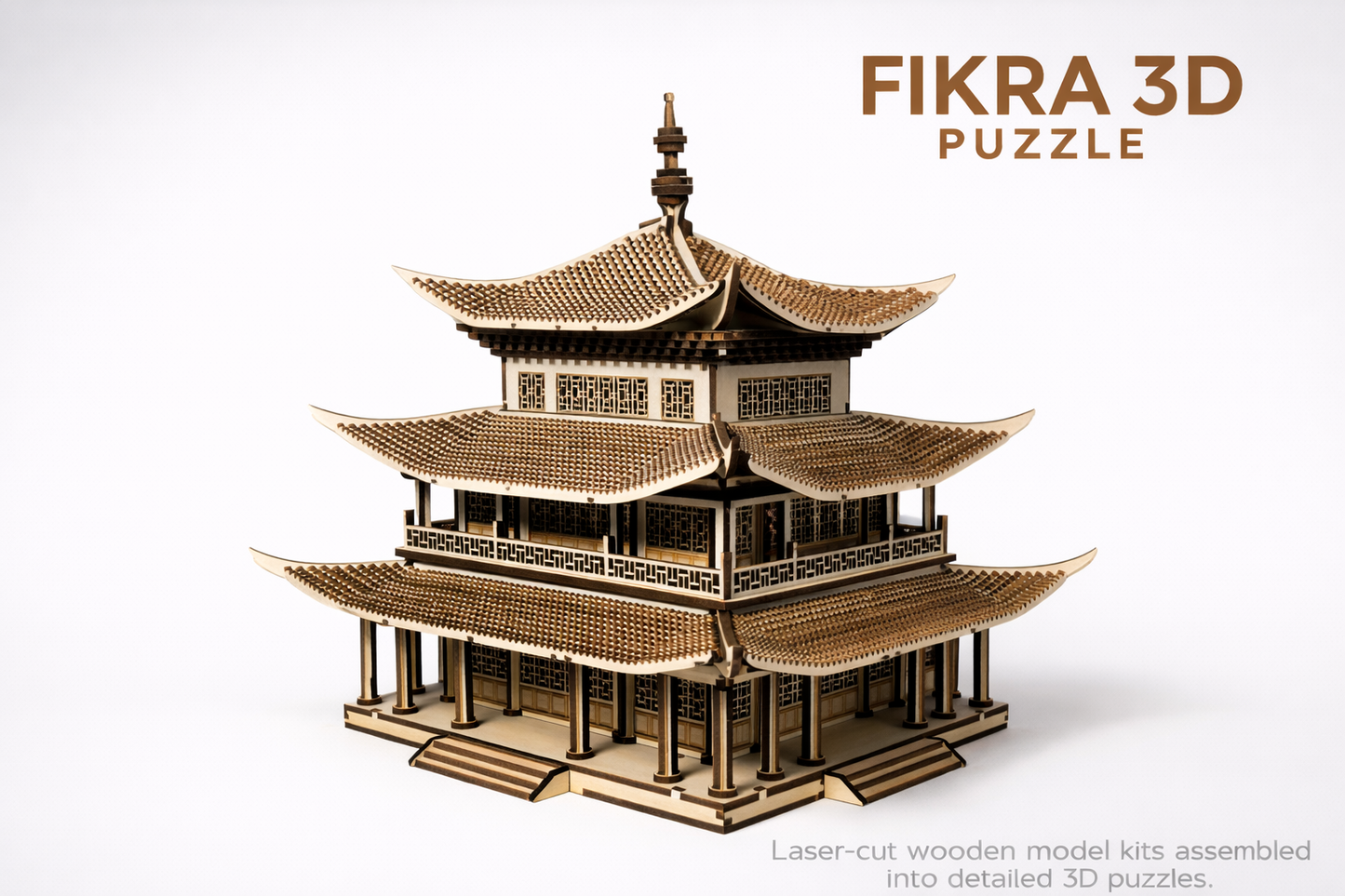 Pagoda Model 3D Puzzle