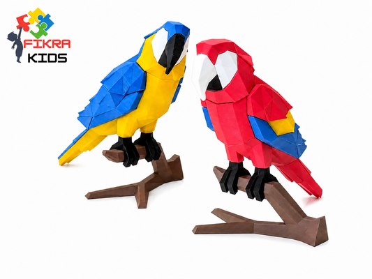 Parrot Puzzle Magnet 3D