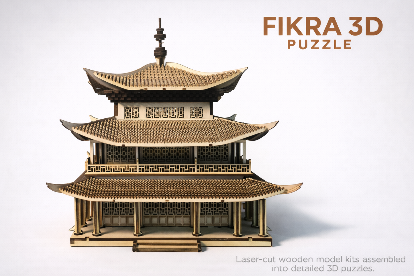 Pagoda Model 3D Puzzle