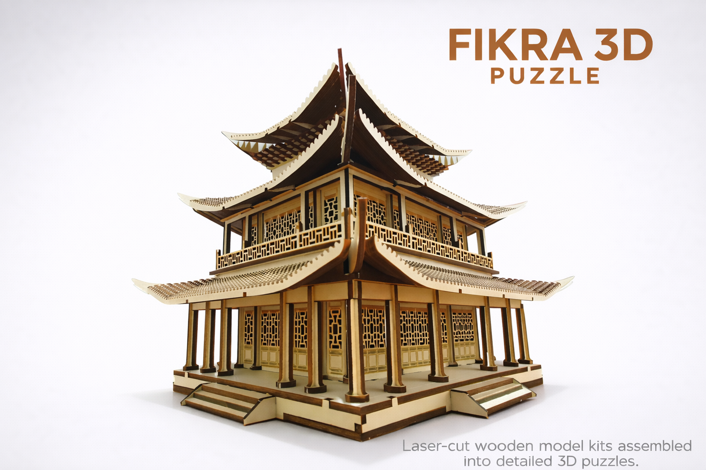 Pagoda Model 3D Puzzle