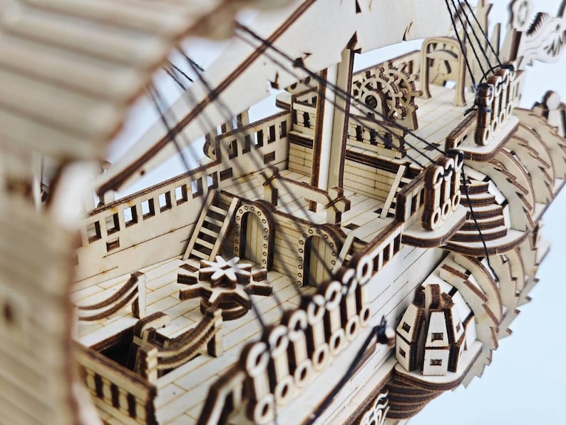 Ghost Ship Model 3D Puzzle