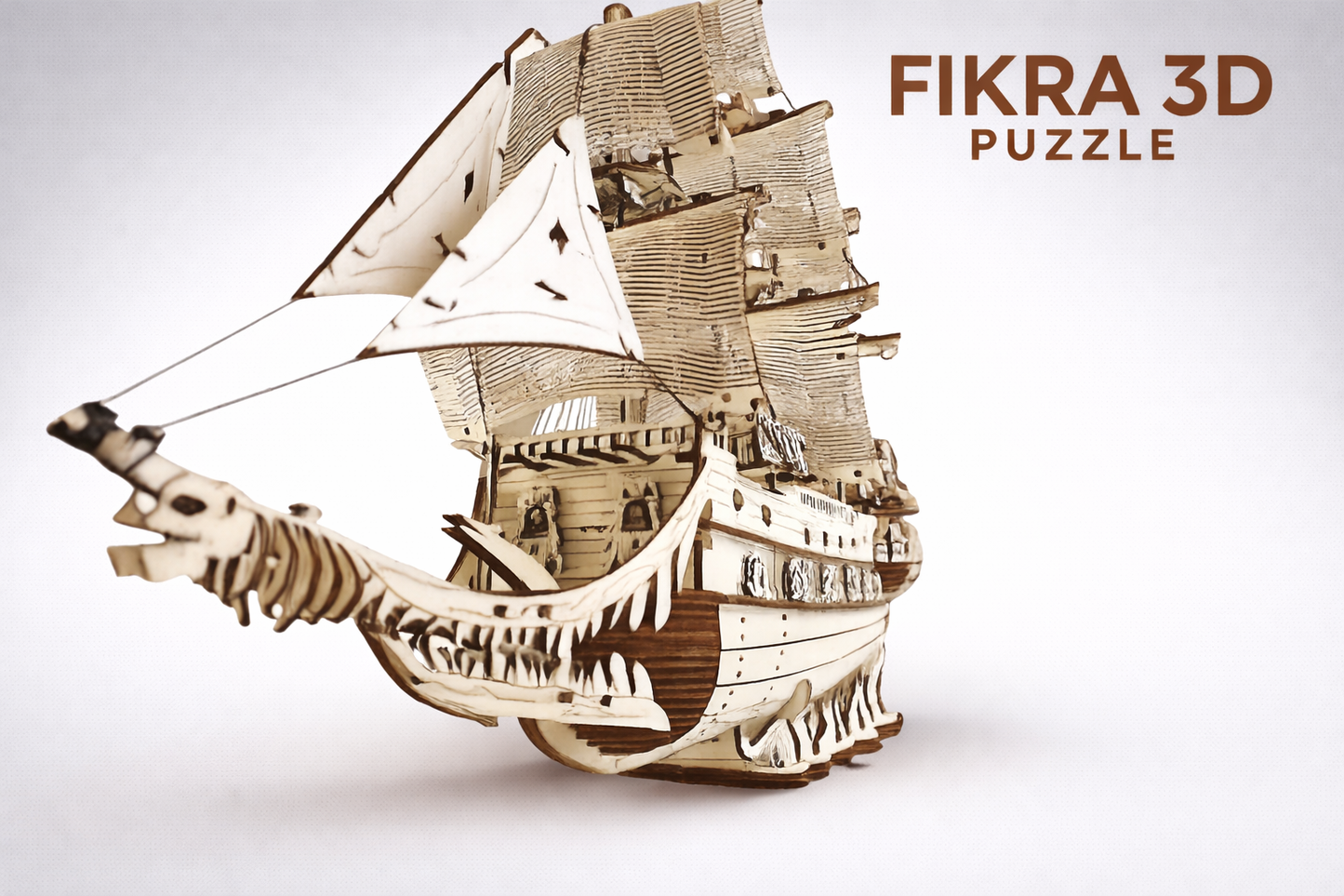 Ghost Ship Model 3D Puzzle